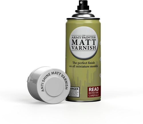 The Army Painter apprêt jouet - vernis mat anti-brillance spray