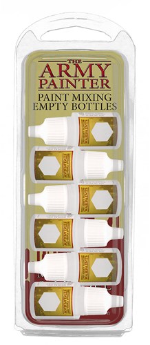 The Army Painter flacons vides pour mélange de peinture - 6 x 12 ml pour loisirs créatifs