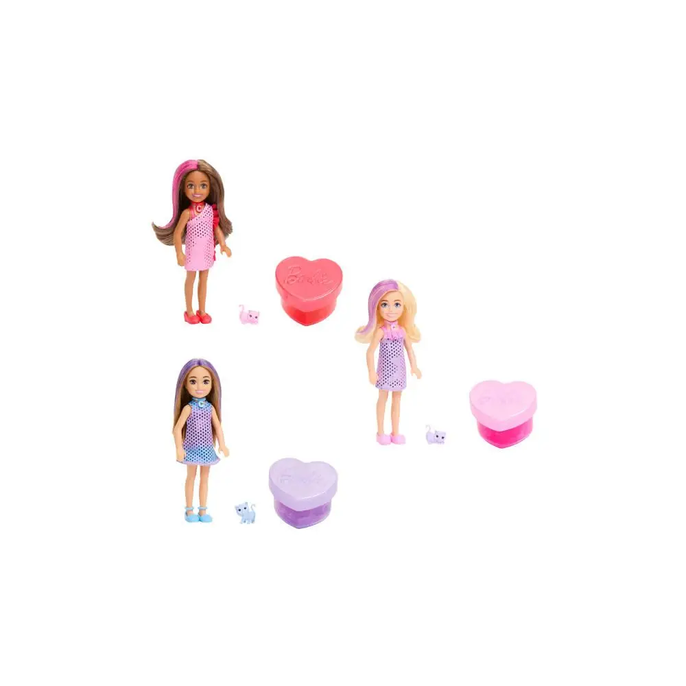 Mattel Barbie pop Chelsea Glam Party - verrassingsspeelgoed voor kinderen