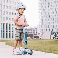 Scoot and Ride - Helmet S - Steel-2