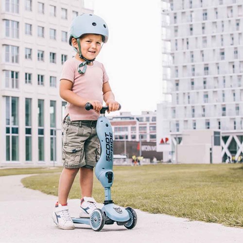 Scoot and Ride - Helmet S - Steel-2