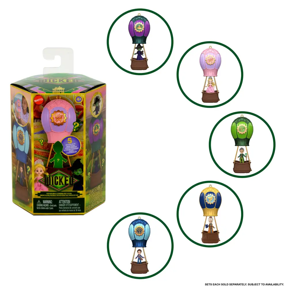 Mattel Wicked verrassingspop Ozian Ballonnenonthulling multicolor