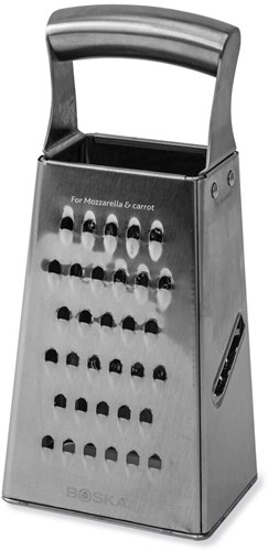Boska râpe de table multifonction acier inoxydable compatible lave-vaisselle argent-2