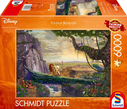 Schmidt puzzel Disney The Lion King Return to Pride Rock 6000 stukjes