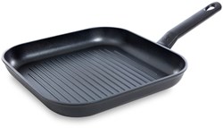 BK grillpan keramisch Easy Induction 26x26 cm PFAS-vrij zwart