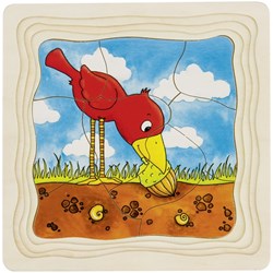 Goki Houten Lagenpuzzel - Boom
