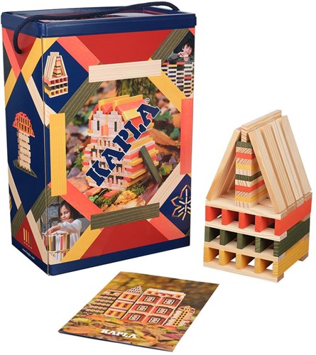Kapla blocs de construction bois boîte automne - 200 pièces jouet-3