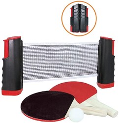 Alert set de tennis de table extensible - ensemble ping-pong complet pour enfants