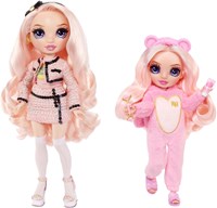 Rainbow High modepop junior high pyjamaparty Bella roze 23 cm speelgoed-3