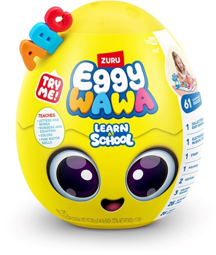 Zuru badspeelgoed Eggywawa badtijd surprise geel multicolor