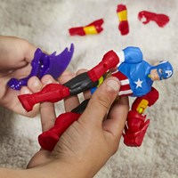 Hasbro Marvel actiefiguur MixMashers Captain America 12 cm speelgoed-3
