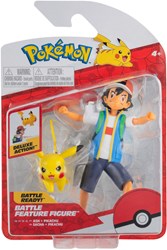 Pokémon Battle Feature figuren Ash & Pikachu wave 10 speelgoed