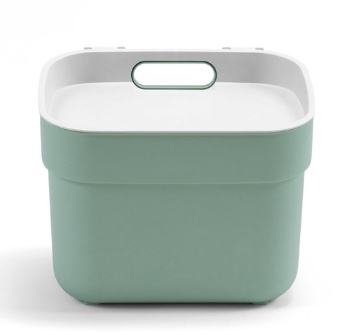 Curver afvalbak GFT 5L groen/grijs - duurzaam keuken prullenbak-2