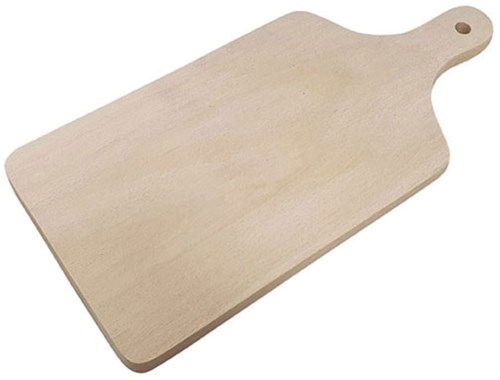 Playwood houten speelgoed snijplank met handvat - beukenhout