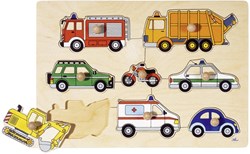 Goki Noppenpuzzel Verkeer