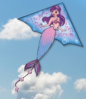 Knoop Kites vlieger zeemeermin 120x135 cm kindervlieger nylon-2