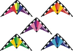 Knoop Kites vlieger Speedy 1.2 - kleurrijke stuntvlieger voor kinderen