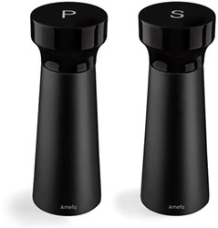 Amefa set poivre et sel Modern Shade noir 15 cm - accessoire cuisine