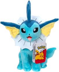 Jazwares Pokémon pluche knuffel Vaporeon 20cm - knuffeldier cadeau