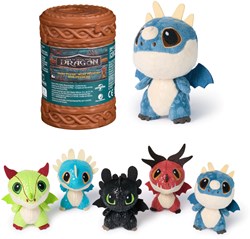 How To Train Your Dragon knuffel speelgoed draak 7.5 cm collectie