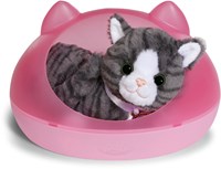 BABY born chat en peluche Cookie avec sons et panier - jouet interactif-2