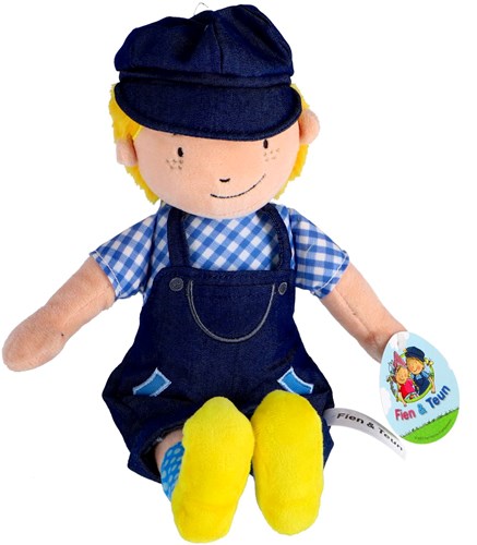 Bambolino Toys pluche knuffel Teun 33 cm - Fien en Teun boerderij-3