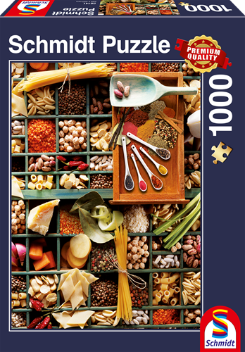 Schmidt Keuken Potpourri, 1000 stukjes - Puzzel - 12+