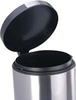 EKO pedaalemmer prullenbak mat RVS 5L - compact en hygiënisch-2