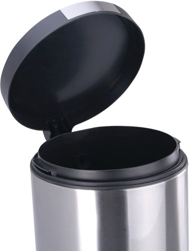 EKO pedaalemmer prullenbak mat RVS 5L - compact en hygiënisch-2