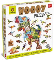 Puzzle en bois LUDATTICA - Dinosaure