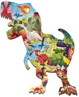 Puzzle en bois LUDATTICA - Dinosaure-3