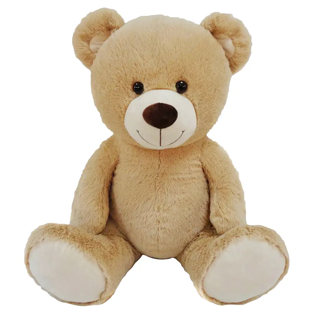 Amia ours en peluche assis 90cm jouet câlin enfant