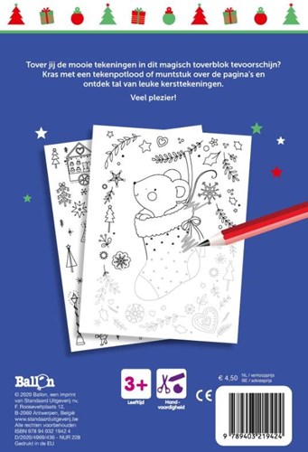 Livre de coloriage magique Noël plaisir de Noël magique pour enfants-2