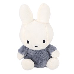 Doudou Miffy Miffy 25cm pelucheux bleu NIJN915