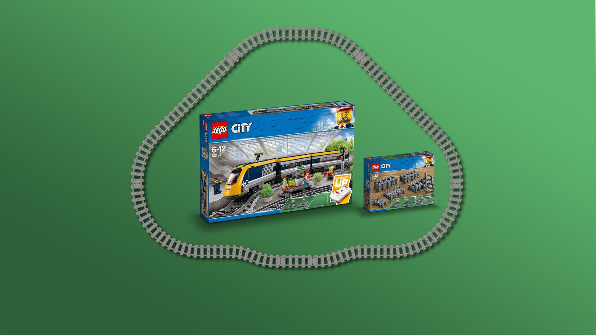 LEGO City Pack de rails - 60205