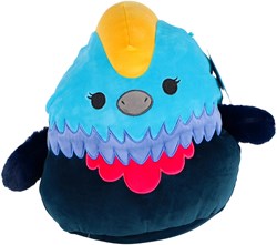 Squishmallows peluche Melrose casoar 30 cm jouet en peluche bleu