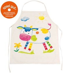 Goki katoenen schort om te verven - Fairtrade