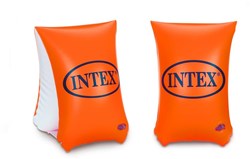 Intex zwemarmbandjes oranje Large 30x15cm voor kinderen 6-12 jaar
