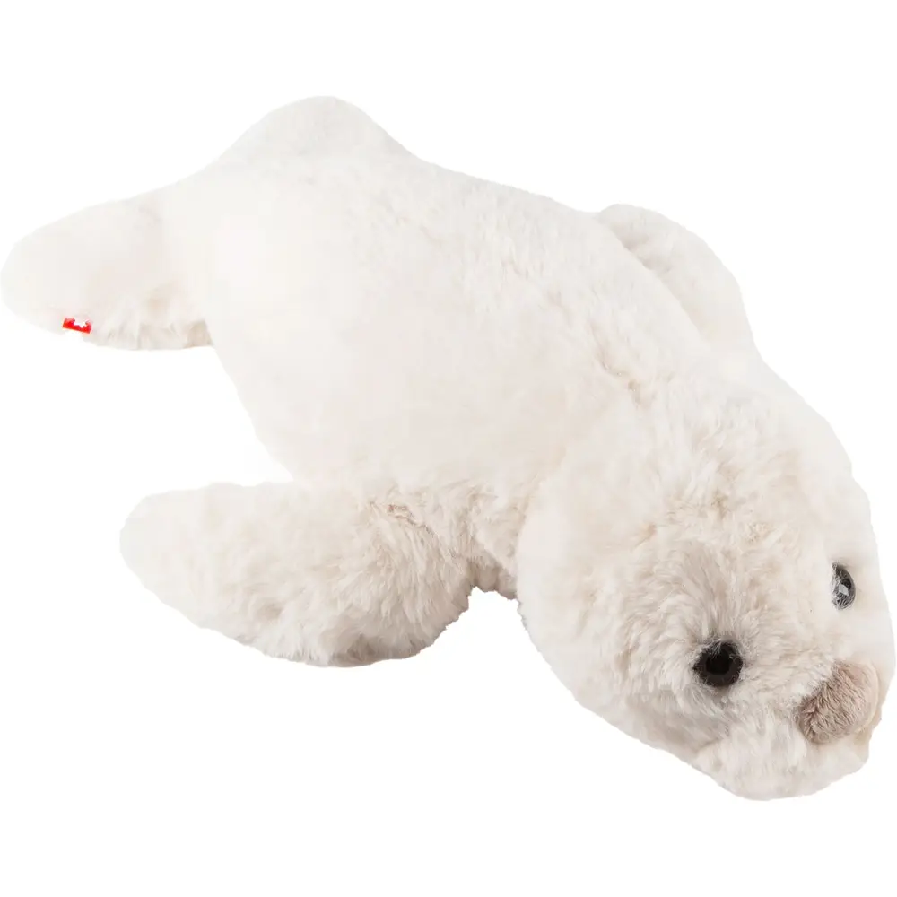 sigikid knuffel zeehond pluche speelgoed extra zacht wit