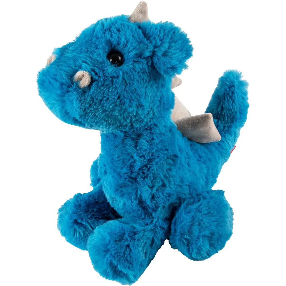 sigikid knuffeldraak pluche blauw zacht speelgoed voor kinderen