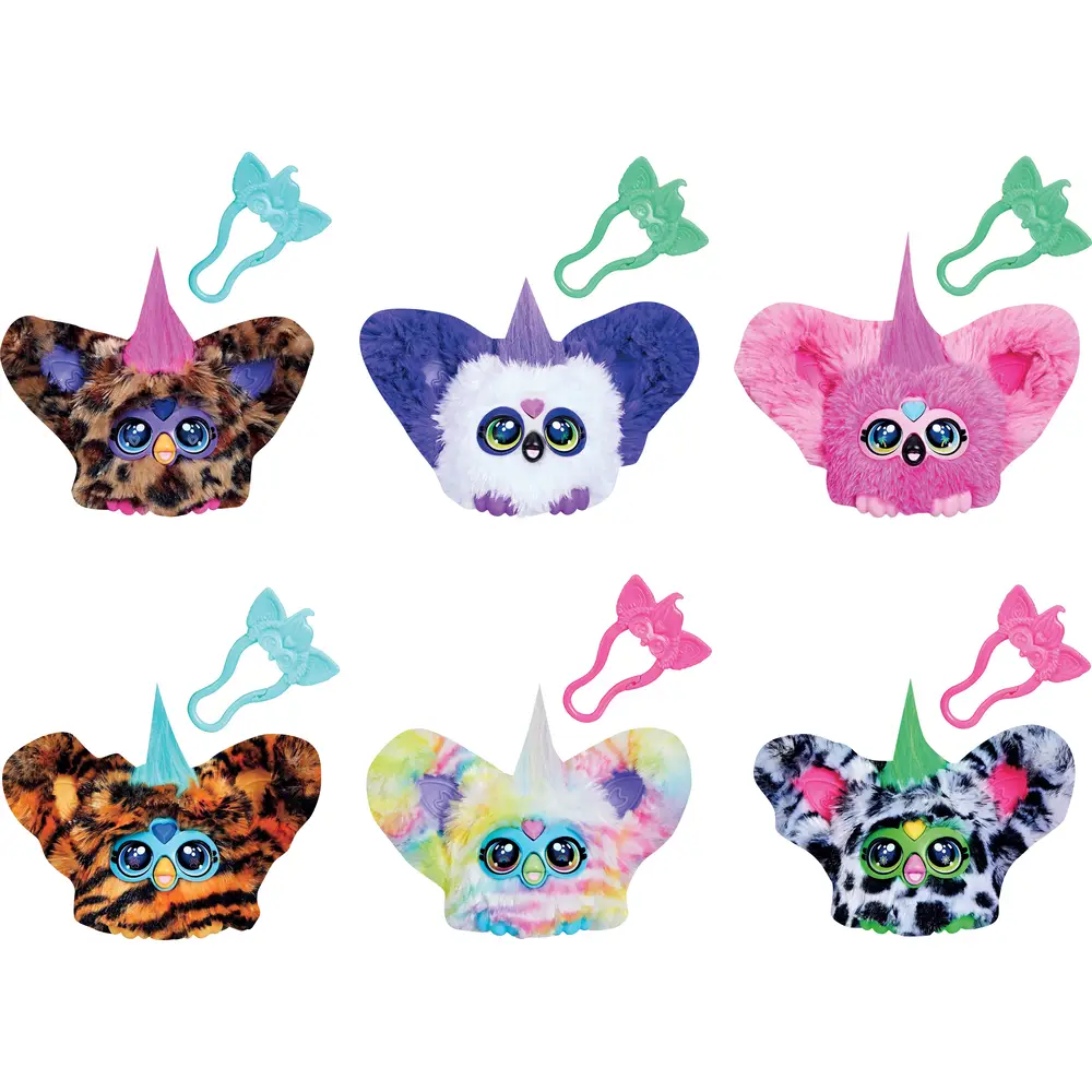 Hasbro Furby knuffel Furblets - Muzikaal pluche speelgoed sleutelhanger