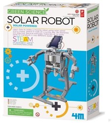 4M Kidzlabs GREEN SCIENCE robot solaire - jouet éducatif - énergie solaire