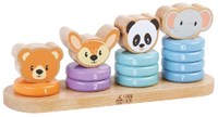 Studio Circus jeu d'empilage en bois apprendre les chiffres jouet éducatif