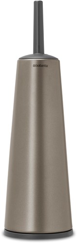 Brabantia toiletborstel ReNew platinum met houder - modern design-3