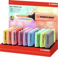 45 pastels originaux Stabilo BOSS en disp.