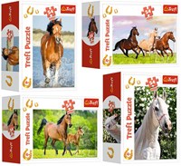 Trefl puzzle - Mini monde des chevaux - 54 pièces carton