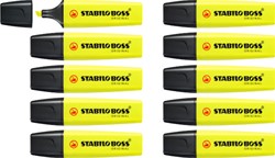 Stabilo 10 Stabilo accentueer stiften Geel 70/24