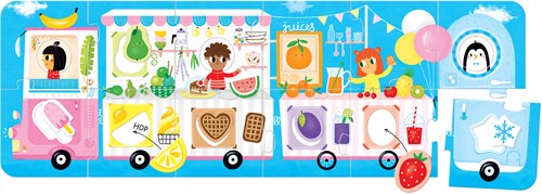 Banana Panda Faites correspondre le puzzle Food Truck-2