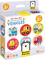 Banana Panda On-the-Go Geheugen spel voertuigen 2+