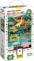 Banana Panda Trouver et Voir Puzzle Dinosaur 4+